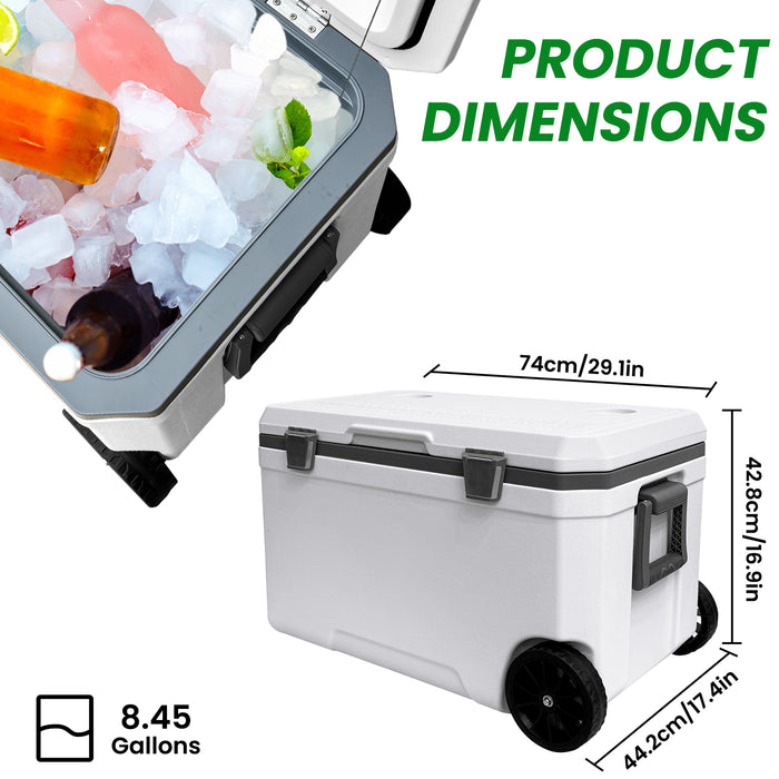 70L Ice Chest Box Cooler Insulated Portable - Keeps Ice for up to 5 Day