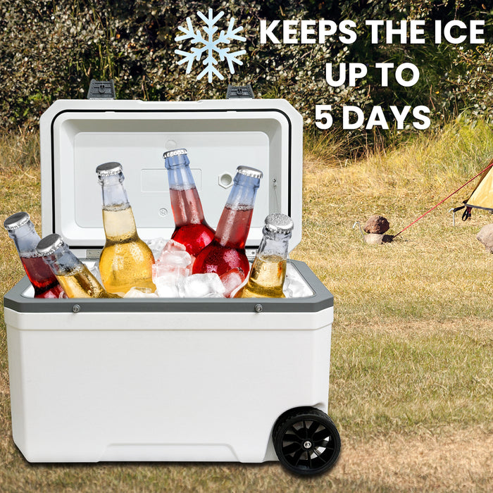 70L Ice Chest Box Cooler Insulated Portable - Keeps Ice for up to 5 Day