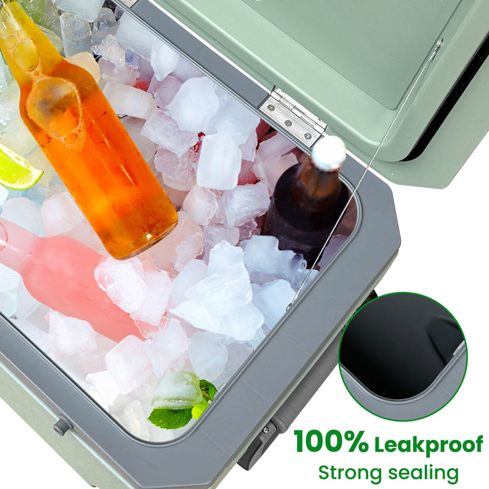 45L Ice Chest Box Cooler Insulated Portable - Keeps Ice for up to 5 Day