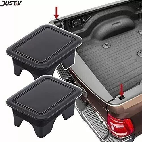 Bed Rail Stake Pocket Caps for Dodge RAM 1500/2500 2019+