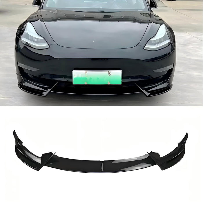 Front Bumper Lip For Tesla Model 3 2017-2023