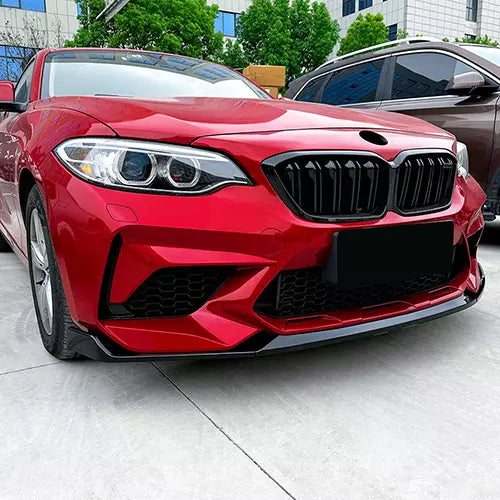 CS Style Front Bumper Lip For BMW F87 M2 2016-2021