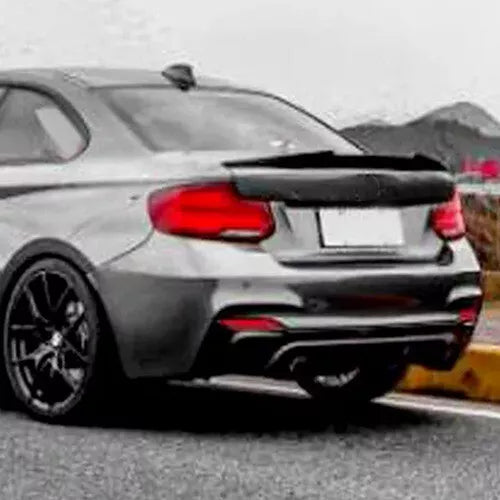 M4 Style Rear Trunk Lip For BMW F22 F87 Coupe 2014+