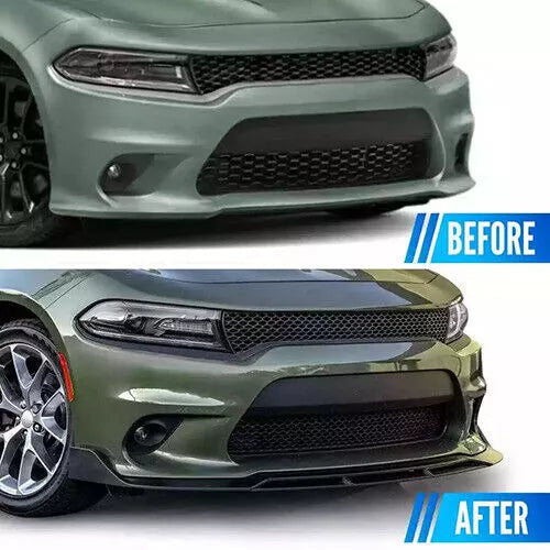 V3 Style Front Bumper Lip For Dodge Charger SRT 2015-2021