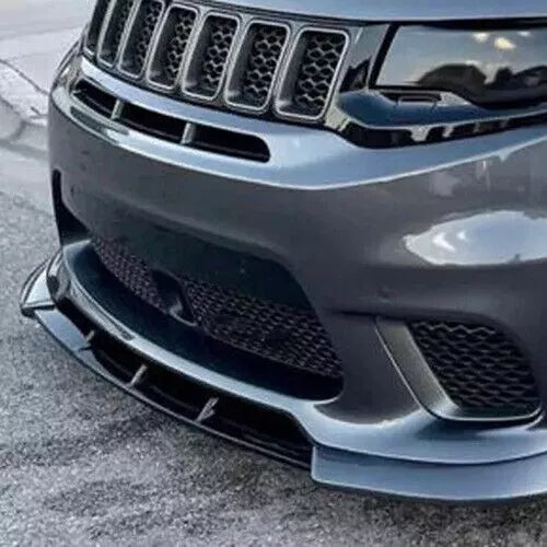 Front Bumper Lip For Jeep Grand Cherokee SRT 2014-2021 / Trackhawk 2018-2021