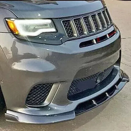 Front Bumper Lip For Jeep Grand Cherokee SRT 2014-2021 / Trackhawk 2018-2021