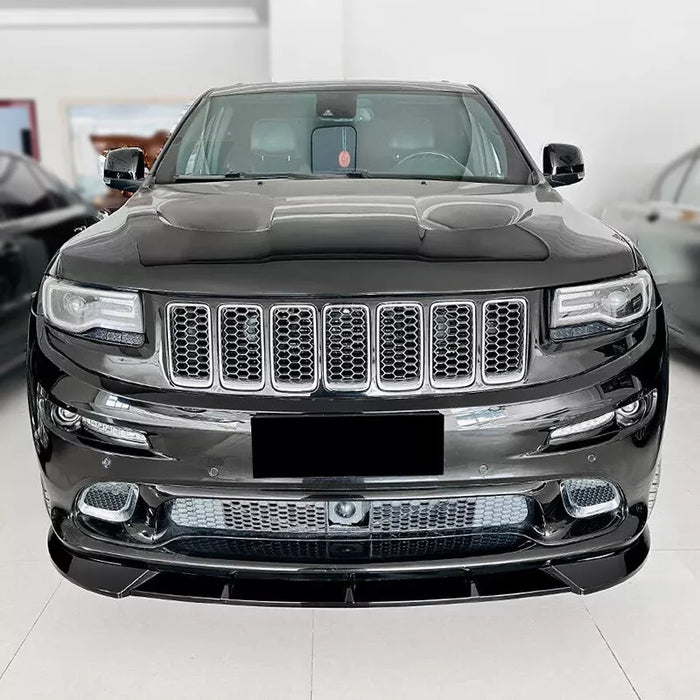 Front Bumper Lip For Jeep Grand Cherokee SRT 2014-2021 / Trackhawk 2018-2021