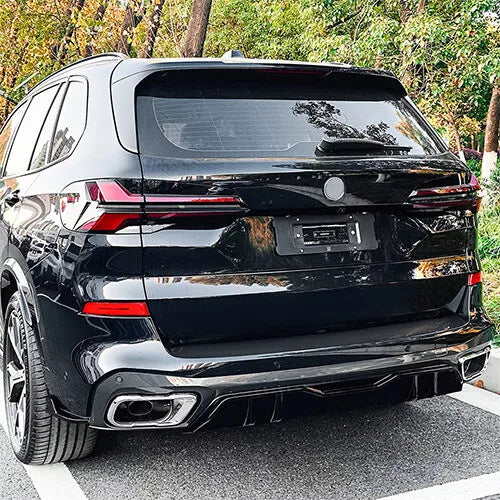 Rear Bumper Lip For BMW X5 G05 M Sport 2019-2024