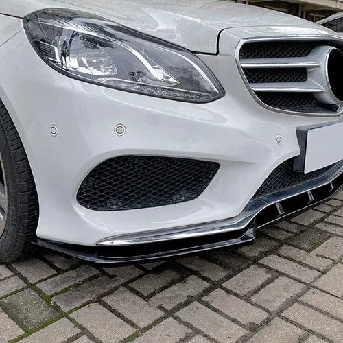 Front Bumper Lip For Benz E Class W212 Sport 2013-2015