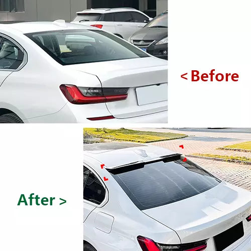 Rear Roof Spoiler Lip For BMW G20 G80 M3 2019-2023