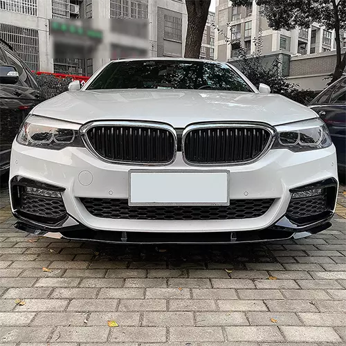 Front Bumper Lip For BMW 5 Series G30 M Sport 2017-2020