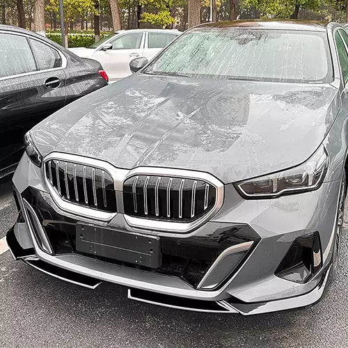 Front Bumper Lip Spoiler For BMW 5 Series I5 G60 G61 M Sport 2024+