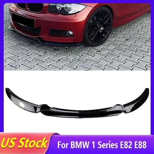 Front Bumper Lip For BMW 1 Series E82 E88 2007-2010