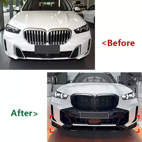 MP Style Front Bumper Lip For BMW X5 G05 M Sport LCI 2023