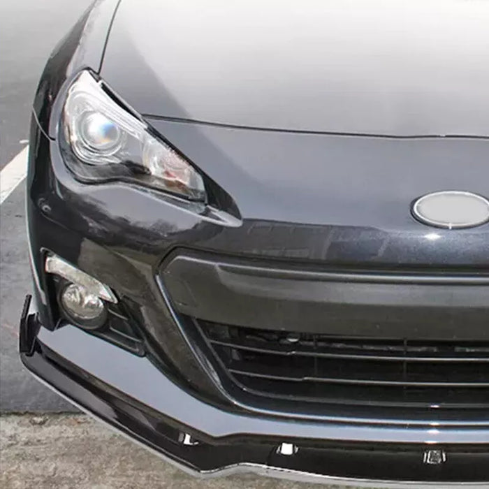 Carbon Look Front Bumper Lip For Subaru BRZ 2013-2016