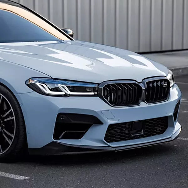 Front Bumper Lip For BMW 5 Series M5 F90 LCI 2021-2024