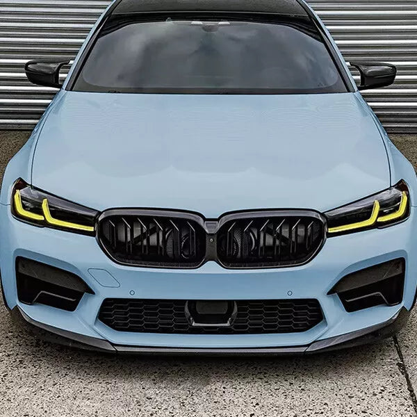 Front Bumper Lip For BMW 5 Series M5 F90 LCI 2021-2024