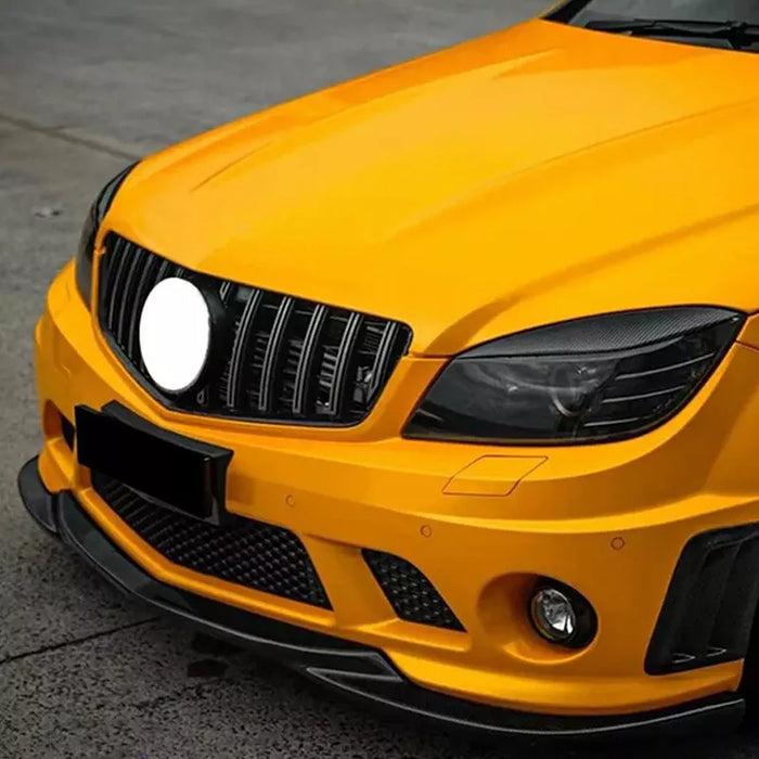 Front Bumper Lip For Bnez C Class W204 C63 AMG 2008-2011