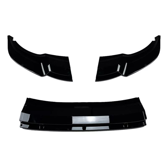 Black Front Bumper Lip for Tiguan R Line 2021-2023