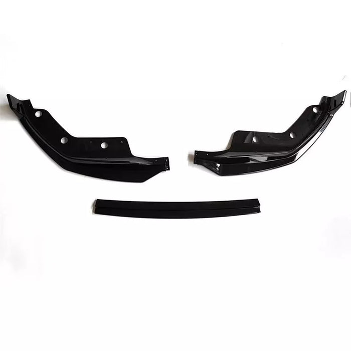 Gloss Black Front Bumper Lip For BMW 3-Series G20 330I M-Sport 2019-2022