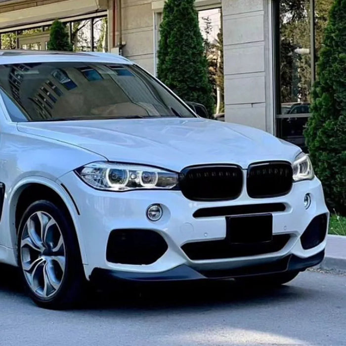 Front Bumper Lip For BMW X5 F15 M Sport Performance Style 2014-2018