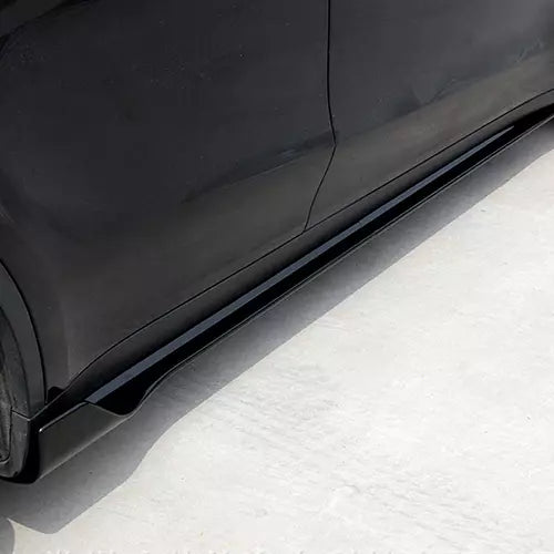 Gloss Black Side Skirt For Tesla Model Y 2020-2024