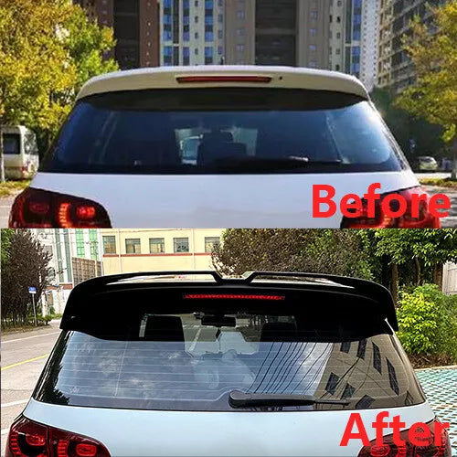 Rear Trunk Spoiler Wing For Golf 6 MK6 GTI R GTD 2008-2013