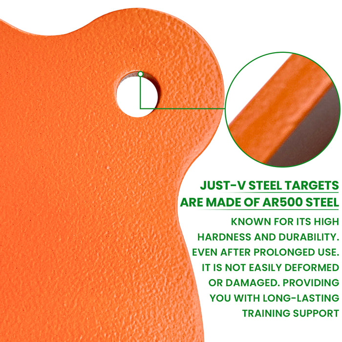 AR500 Steel Round Targets for Precision Shooting